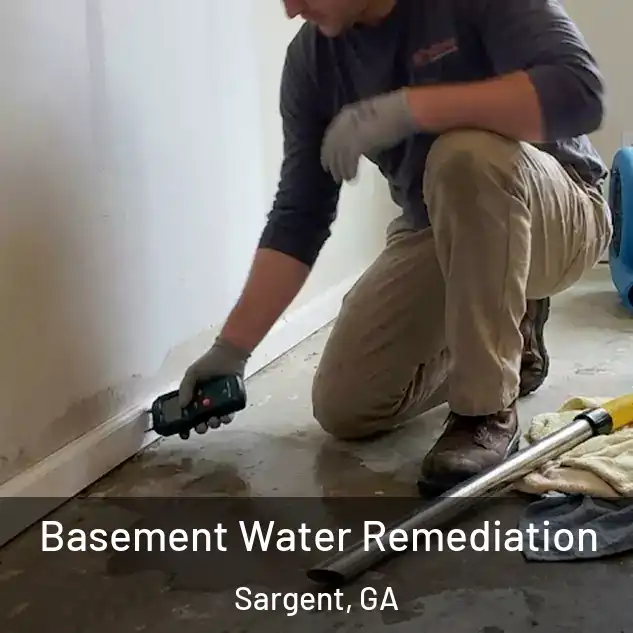 Basement Water Remediation Sargent, GA