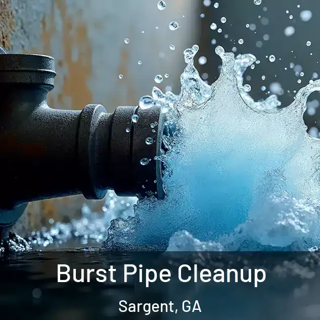  Burst Pipe Cleanup Sargent, GA
