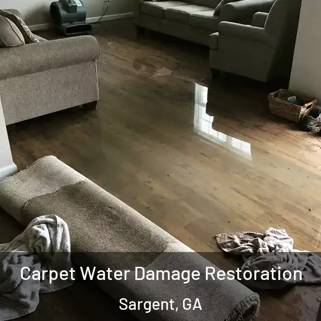  Carpet Water Damage Restoration Sargent, GA