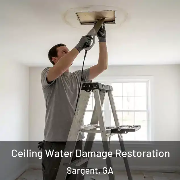  Ceiling Water Damage Restoration Sargent, GA