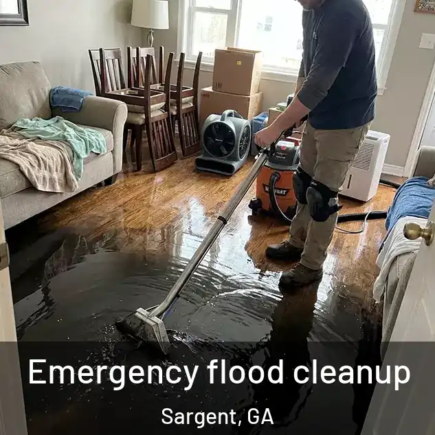  Emergency flood cleanup Sargent, GA
