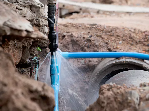 Burst Pipe Cleanup in Sargent