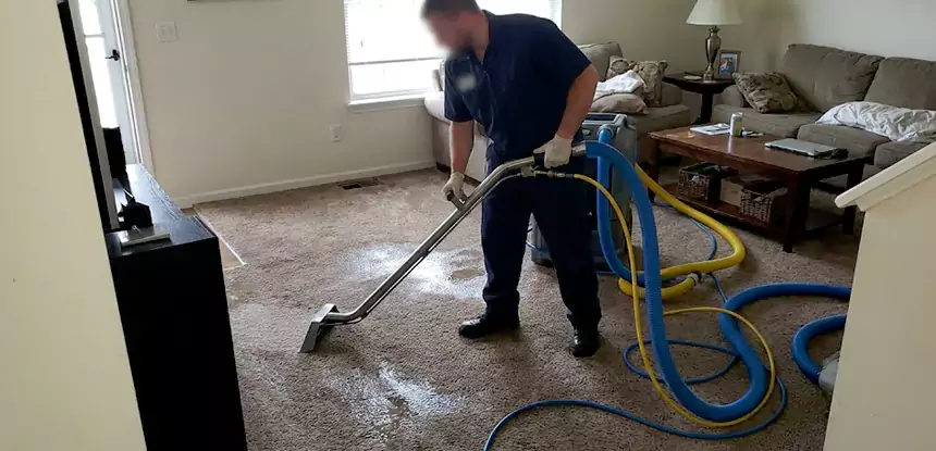 Flooded Basement Carpet Cleanup Sargent 