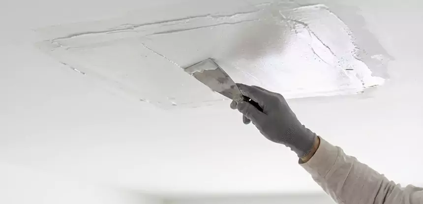 Ceiling Sagging Water Damage Repair Sargent