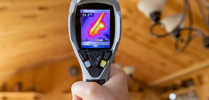 Infrared Camera Roof Leak Detection in Sargent