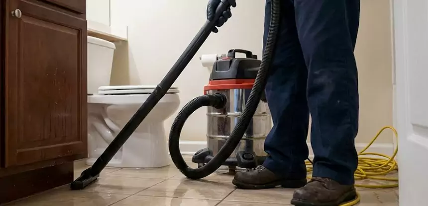 Fix Bathroom Floor Water Damage Sargent