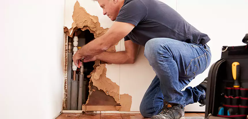 Broken Pipe Water Damage Repair in Sargent