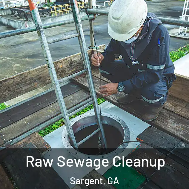  Raw Sewage Cleanup Sargent, GA