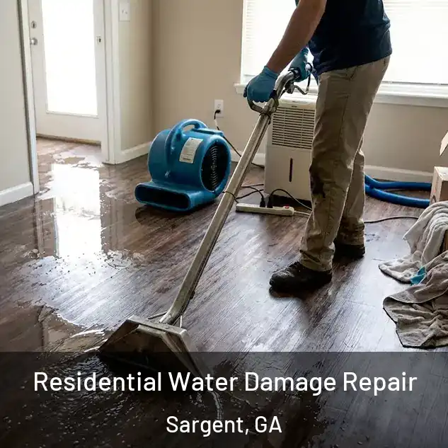  Residential Water Damage Repair Sargent, GA
