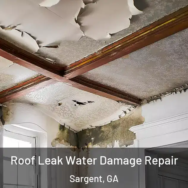  Roof Leak Water Damage Repair Sargent, GA