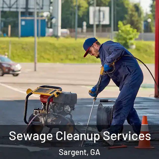  Sewage Cleanup Services Sargent, GA