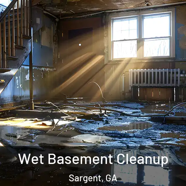  Wet Basement Cleanup Sargent, GA