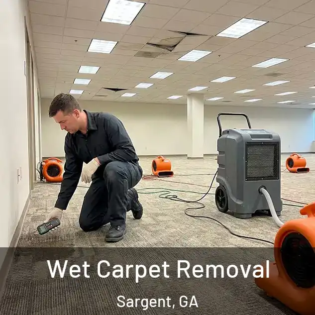 Wet Carpet Removal Sargent, GA